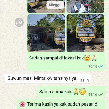 Pengiriman Papan Bunga Duka Holiday Inn Gajah Mada