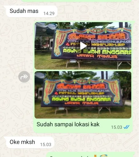 Pengiriman Papan Bunga Holiday Inn Gajah Mada