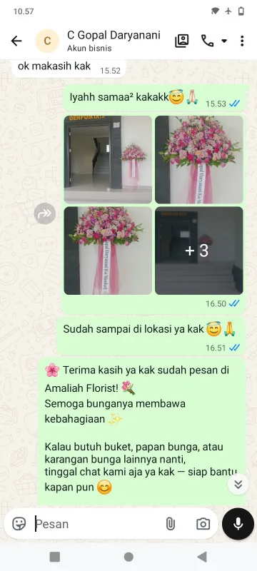 Pengiriman Karangan Bunga Holiday Inn Gajah Mada