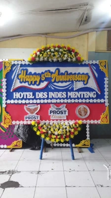 Papan Bunga di Holiday Inn Gajah Mada
